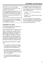 Preview for 15 page of Miele F 2461 Vi Operating And Installation Instructions