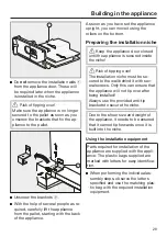 Preview for 29 page of Miele F 2461 Vi Operating And Installation Instructions