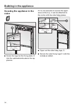 Preview for 36 page of Miele F 2461 Vi Operating And Installation Instructions