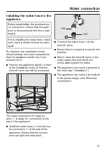 Preview for 55 page of Miele F 2461 Vi Operating And Installation Instructions