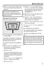 Preview for 65 page of Miele F 2461 Vi Operating And Installation Instructions