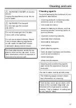 Preview for 97 page of Miele F 2461 Vi Operating And Installation Instructions