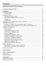 Preview for 2 page of Miele F 2462 SF Operating And Installation Instructions