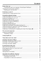 Preview for 3 page of Miele F 2462 SF Operating And Installation Instructions