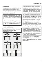 Preview for 19 page of Miele F 2462 SF Operating And Installation Instructions