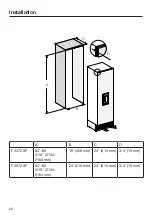 Preview for 22 page of Miele F 2462 SF Operating And Installation Instructions