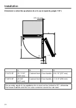 Preview for 24 page of Miele F 2462 SF Operating And Installation Instructions