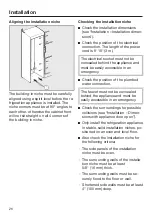 Preview for 26 page of Miele F 2462 SF Operating And Installation Instructions