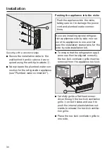 Preview for 30 page of Miele F 2462 SF Operating And Installation Instructions