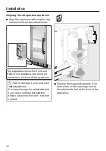 Preview for 32 page of Miele F 2462 SF Operating And Installation Instructions