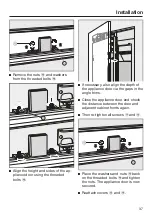 Preview for 37 page of Miele F 2462 SF Operating And Installation Instructions