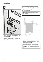 Preview for 38 page of Miele F 2462 SF Operating And Installation Instructions