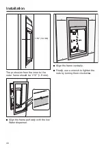 Preview for 40 page of Miele F 2462 SF Operating And Installation Instructions