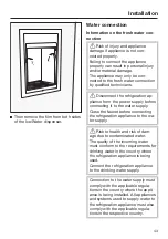 Preview for 43 page of Miele F 2462 SF Operating And Installation Instructions