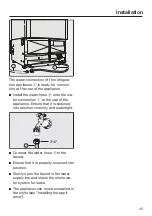 Preview for 45 page of Miele F 2462 SF Operating And Installation Instructions