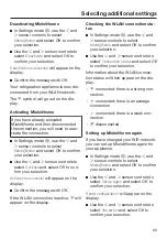 Preview for 69 page of Miele F 2462 SF Operating And Installation Instructions