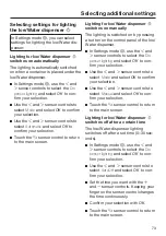 Preview for 73 page of Miele F 2462 SF Operating And Installation Instructions