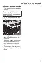 Preview for 83 page of Miele F 2462 SF Operating And Installation Instructions