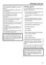 Preview for 93 page of Miele F 2462 SF Operating And Installation Instructions