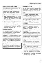 Preview for 95 page of Miele F 2462 SF Operating And Installation Instructions