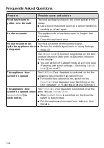 Preview for 108 page of Miele F 2462 SF Operating And Installation Instructions