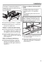 Preview for 59 page of Miele F 31202 Ui Operating And Installation Instructions