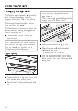 Preview for 26 page of Miele F1411VI Operating And Installation Instructions