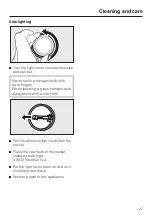 Preview for 27 page of Miele F1411VI Operating And Installation Instructions