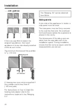 Preview for 48 page of Miele F1411VI Operating And Installation Instructions