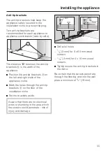 Preview for 55 page of Miele F1411VI Operating And Installation Instructions