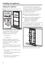 Preview for 58 page of Miele F1411VI Operating And Installation Instructions