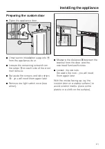 Preview for 61 page of Miele F1411VI Operating And Installation Instructions