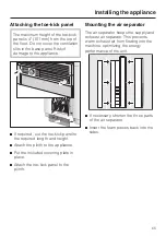 Preview for 65 page of Miele F1411VI Operating And Installation Instructions