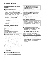 Preview for 30 page of Miele F9122Ui-2 Operating And Installation Instructions