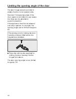 Preview for 42 page of Miele F9122Ui-2 Operating And Installation Instructions