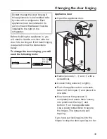 Preview for 43 page of Miele F9122Ui-2 Operating And Installation Instructions