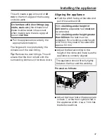 Preview for 47 page of Miele F9122Ui-2 Operating And Installation Instructions