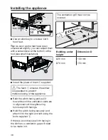 Preview for 48 page of Miele F9122Ui-2 Operating And Installation Instructions