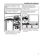 Preview for 49 page of Miele F9122Ui-2 Operating And Installation Instructions