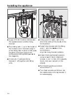 Preview for 50 page of Miele F9122Ui-2 Operating And Installation Instructions