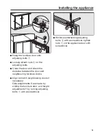 Preview for 51 page of Miele F9122Ui-2 Operating And Installation Instructions