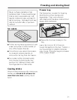 Preview for 21 page of Miele FN 11827 S Operating And Installation Instructions