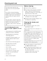 Preview for 24 page of Miele FN 11827 S Operating And Installation Instructions