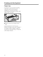 Preview for 22 page of Miele FN 11827 S Operating And Installation Manual