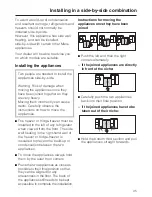 Preview for 35 page of Miele FN 11827 S Operating And Installation Manual