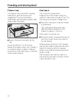 Preview for 22 page of Miele FN 12220 S Operating And Installation Instructions