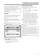 Preview for 25 page of Miele FN 12221 S Operating And Installation Instructions