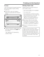 Preview for 23 page of Miele FN 14827 S Operating And Installation Manual