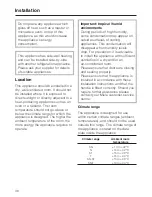 Preview for 38 page of Miele FN 14827 S Operating And Installation Manual