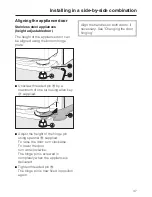 Preview for 47 page of Miele FN 14827 S Operating And Installation Manual